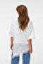Women's VMSOFIE Oversize Asymmetric Jersey Top - 2