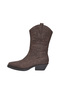 Women's ONLBRONCO-3 PU Mid Cowboy Boot - 2