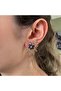 Confetti Earrings (Navy Blue) - 4
