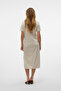 Women's Vmtass Short Sleeve O-Neck 7/8 Dress Jersey - 4