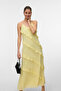Women's VMMARJORIE Sleeveless Flounce Maxi Dress