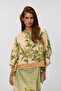 Women's VMHEATHER Long Sleeve Cape Woven Top