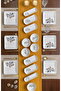 Time Nature 16 Piece Luxury Square Breakfast Set for 6 People, Breakfast Set - 6