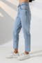 Girl'S/Women's High Waist Relaxed Boyfriend Fit Denim Jeans - 6