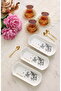 Wish Tree 4-Piece Luxury Oval Cheese Platter Set (9.5X21 cm) - 5
