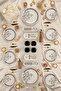 Black Flow 18 Piece Luxury Breakfast Set for 8 People, Breakfast Set - 4