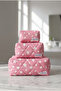 3-Piece Travel Makeup Cosmetic Quilted Bag