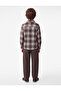 Comfortable Fit Classic Collar Long Sleeve Plaid Lumberjack Shirt with Pockets - 4