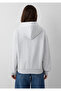Zipped Sweatshirt Light Grey Melange - 6