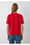 Jeans Printed Red T-Shirt Regular Fit / Normal Cut 1614381-86417 - 5