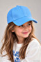 Children's Baseball Hat – Adjustable Velcro Back Unisex Kids Sports Cap 5-12 - 2
