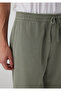 Linen (Tencel) ™ ) Lyocell Blended Khaki Jogger Pants 0010628-80692 - 6