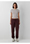Basic Burgundy Sweatpants 1023291-70223 - 4