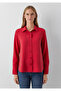 Tencel ™ ) Lyocell Blended Red Shirt Regular Fit / Normal Cut 1220389-70464 - 3