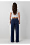 Patch Logo Embroidered Navy Blue Sweatpants 1011244-82318 - 4