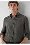 Liyosel Blended Khaki Shirt Regular Fit / Normal Cut 0212066-88487