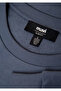 Crew Neck Navy Blue Basic Sweatshirt 0S10457-80776 - 8