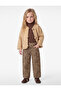 Loose Fit Crew Neck Long Sleeve Pocketed Cotton Jacket - 2