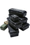 125x105x73mm black Safety Instrument Tool Box Protective Waterproof Shockproof Toolbox Sealed Tool C