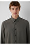 Liyosel Blended Khaki Shirt Regular Fit / Normal Cut 0212066-88487 - 6