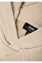 Printed Hooded Beige Sweatshirt 6S10209-70039 - 4