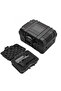 125x105x73mm black Safety Instrument Tool Box Protective Waterproof Shockproof Toolbox Sealed Tool C - 7