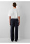 Loose Navy Blue Men's Trousers M0010625-70489 - 4