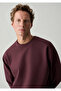 Purple Basic Sweatshirt 0S10634-70223 - 4