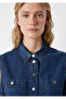 Gold Classic Dark Jean Dress 1310659-A3185 - 6