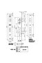 Kale 153/20U 20 mm Narrow Tongue Cylinder Lock with Barrel - 2