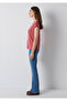Butterfly Printed Pink T-Shirt Regular Fit / Normal Cut 1614148-71102 - 4