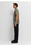 Khaki Polo T-Shirt Regular Fit / Normal Cut 0613514-70376 - 4
