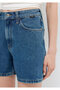 Verna 90S Shaded Dark Jean Shorts 1410059-89745 - 7