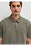 Khaki Polo T-Shirt Regular Fit / Normal Cut 0613514-70376 - 6