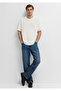 Ecru T-Shirt Loose Fit / Relaxed Comfortable Cut 0613510-70057 - 3