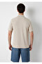 Beige Polo T-Shirt Regular Fit / Normal Cut 0613491-70319 - 6