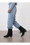 Adara Alma Women's Tasseled Western Boots 0012726 Black Suede - 2