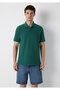 Green Polo T-Shirt Regular Fit / Normal Cut 0613491-82768 - 3