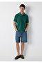 Green Polo T-Shirt Regular Fit / Normal Cut 0613491-82768 - 2
