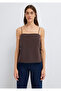 Brown Blouse with Lace Detail 1211486-87181 - 3