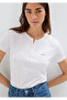 Half Button Jeans White T-Shirt Slim Fit / Narrow Cut 1613981-620 - 2