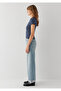 Striped T-Shirt Fitted / Bodycon Cut 1614333-84058 - 5