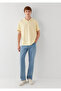 Yellow Polo T-Shirt Regular Fit / Normal Cut 0613313-89308 - 2
