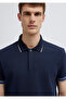 Black Navy Blue Polo T-Shirt Regular Fit / Normal Cut 0613369-70490 - 6
