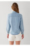 Merida Maviterrenean Light Jean Shirt Fitted / Bodycon Cut 1210662-A3221 - 5