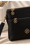 Women's Fabric 3-Compartment Hanging Bag - 3