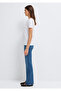 Half Button Jeans White T-Shirt Slim Fit / Narrow Cut 1613981-620 - 4