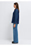 Collar Detailed Dark Shirt Loose Fit / Relaxed Fit 1211536-91447 - 5
