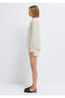 Striped Ecru Shirt Loose Fit / Relaxed Comfortable Cut 1211468-84004 - 4