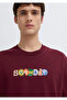 Sunmade Printed Claret Red T-Shirt Oversize / Wide Cut 0613620-70426 - 7